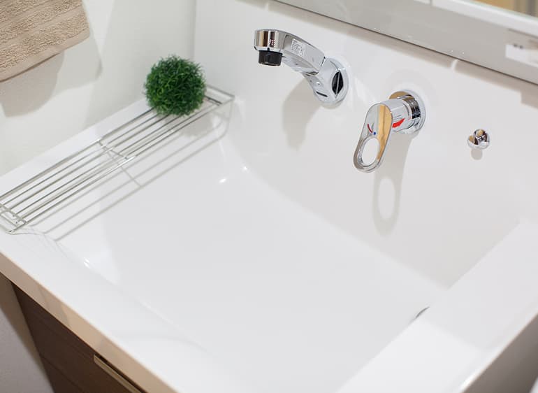 洗面化粧台交換